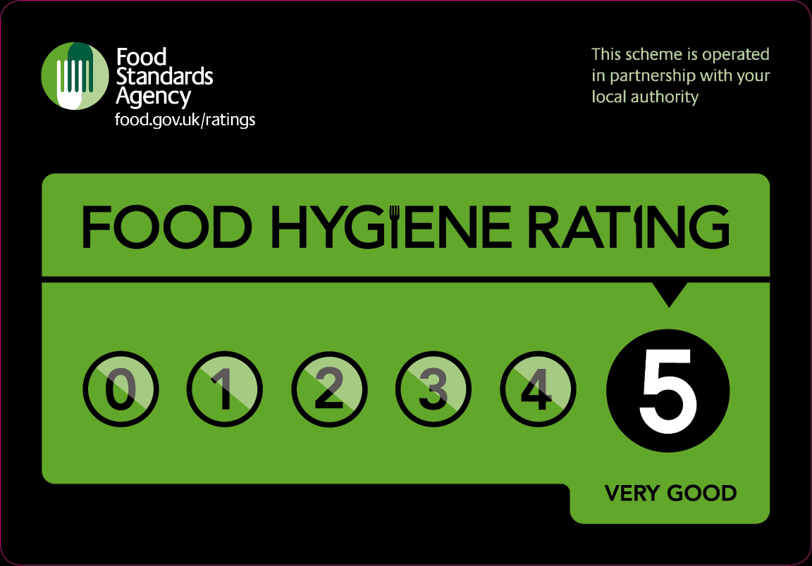 Food hygiene rating - 5 very good