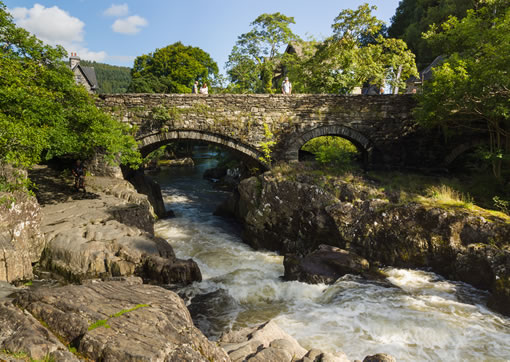Dumfries to Betws-y-Coed or Blaenau Ffestiniog